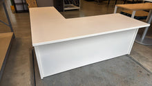 Load image into Gallery viewer, Used Haworth White Workstations – L-Shape &amp; Straight Desks
