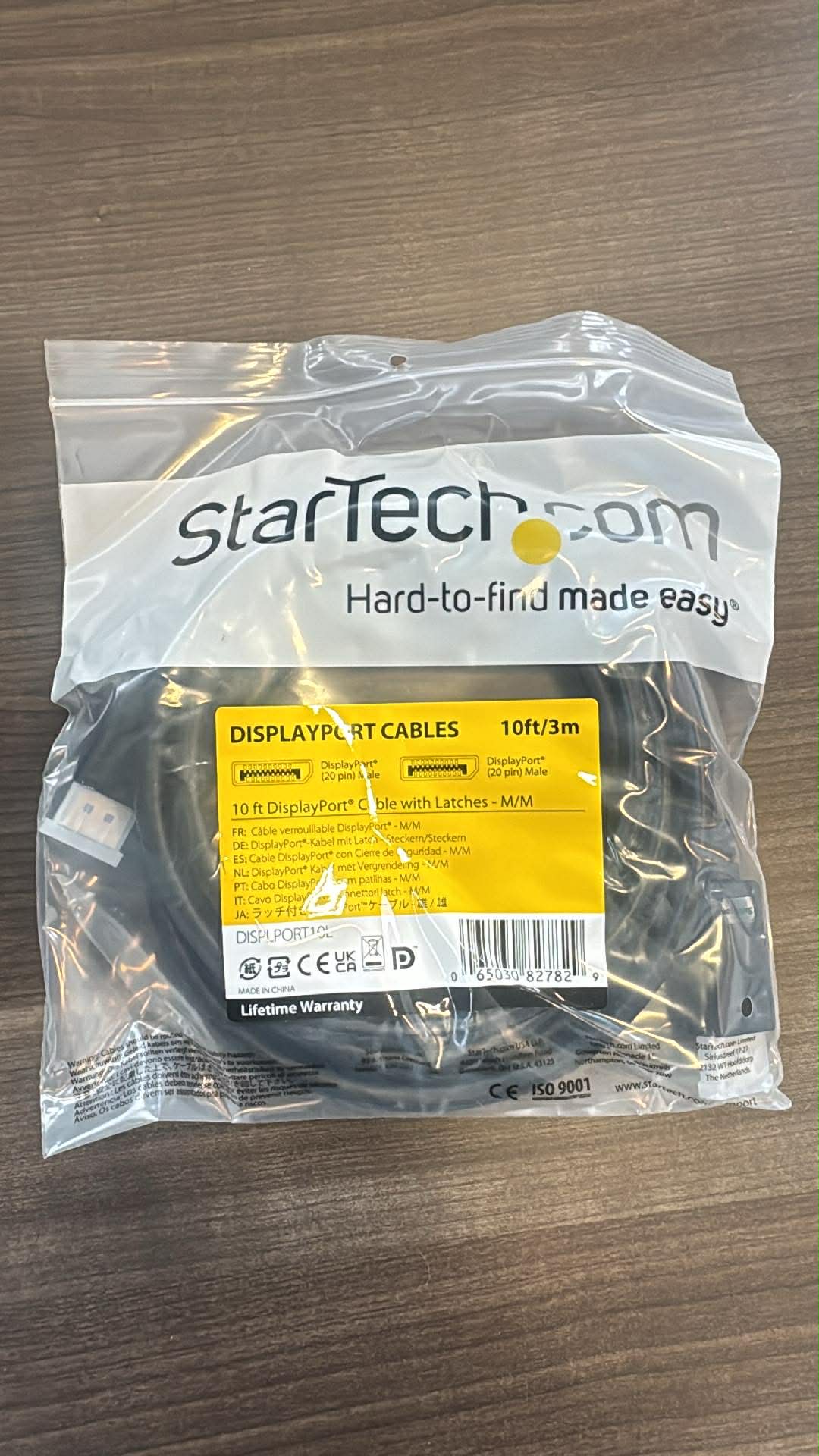 NEW StarTech DisplayPort Cables - 10' Length