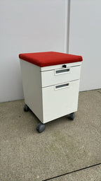 Teknion Rolling Storage Pedestal with Cushion