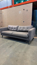 Load image into Gallery viewer, Used Moe’s Modern Sofa | Light Grey Fabric
