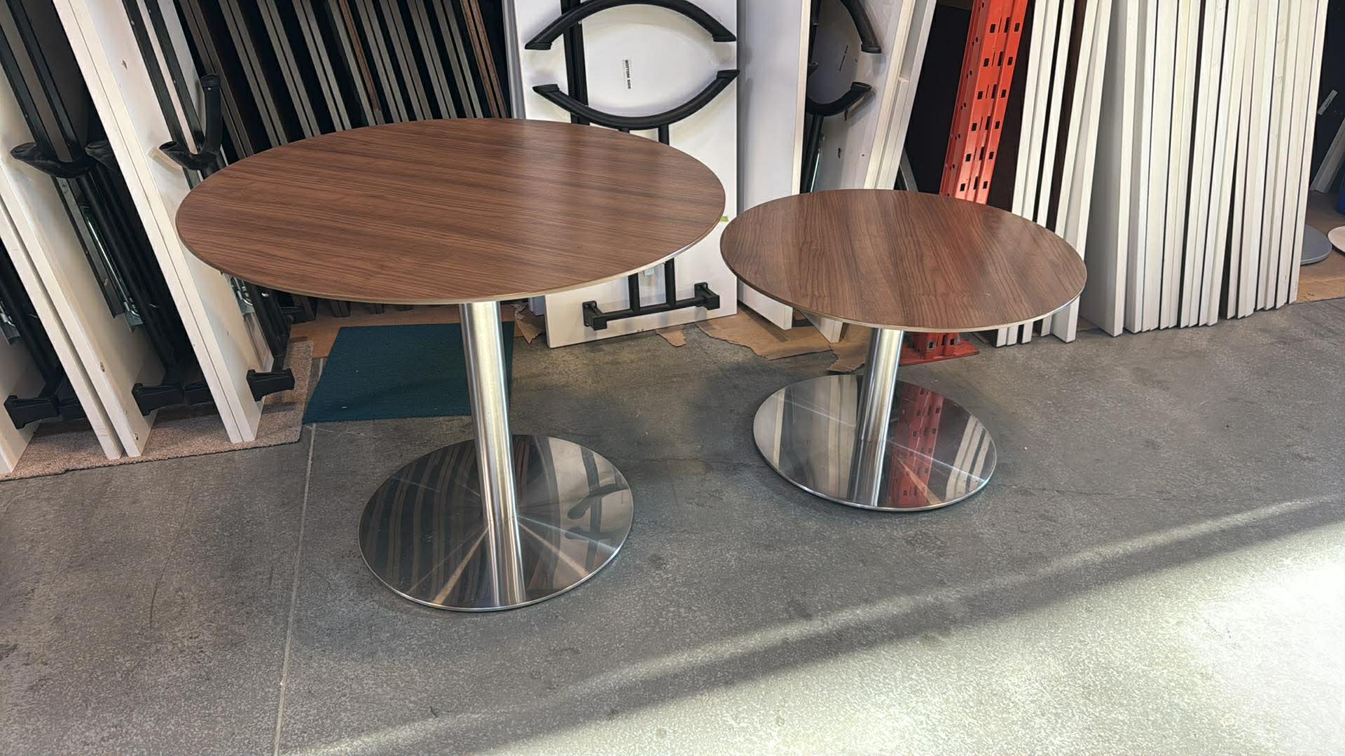 Wood Round Coffee Table - 30"