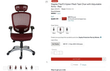 Load image into Gallery viewer, Used Staples Hyken Ergonomic Chair w/ Headrest
