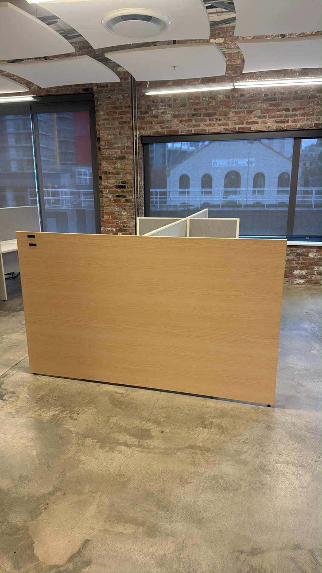 Teknion District Workstation Pod - 4 Person (Powered)