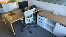 Load image into Gallery viewer, Used Haworth Executive L-Shaped Sit-Stand Desk Suites
