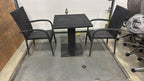 Ratana Commercial Outdoor Bistro Set - Table & 2 Chairs