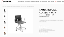 Load image into Gallery viewer, Used Herman Miller Eames Management Chair Replica
