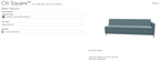 Global Citi Square 4-Seat Sofa