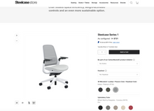 Load image into Gallery viewer, Like NEW. Fully Loaded Steelcase Series 1 Chair
