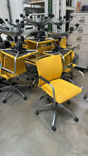 Load image into Gallery viewer, Used Global Roma Mesh Management Chair – Vibrant Yellow
