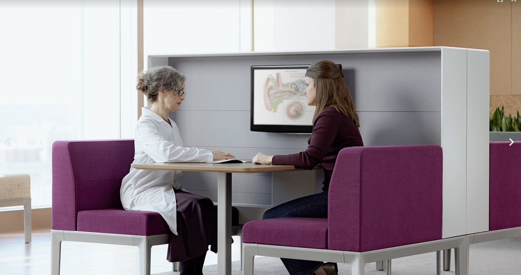 Steelcase Regard Modular Lounge Meeting Booth