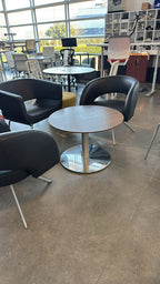 Wood Round Coffee Table - 30"