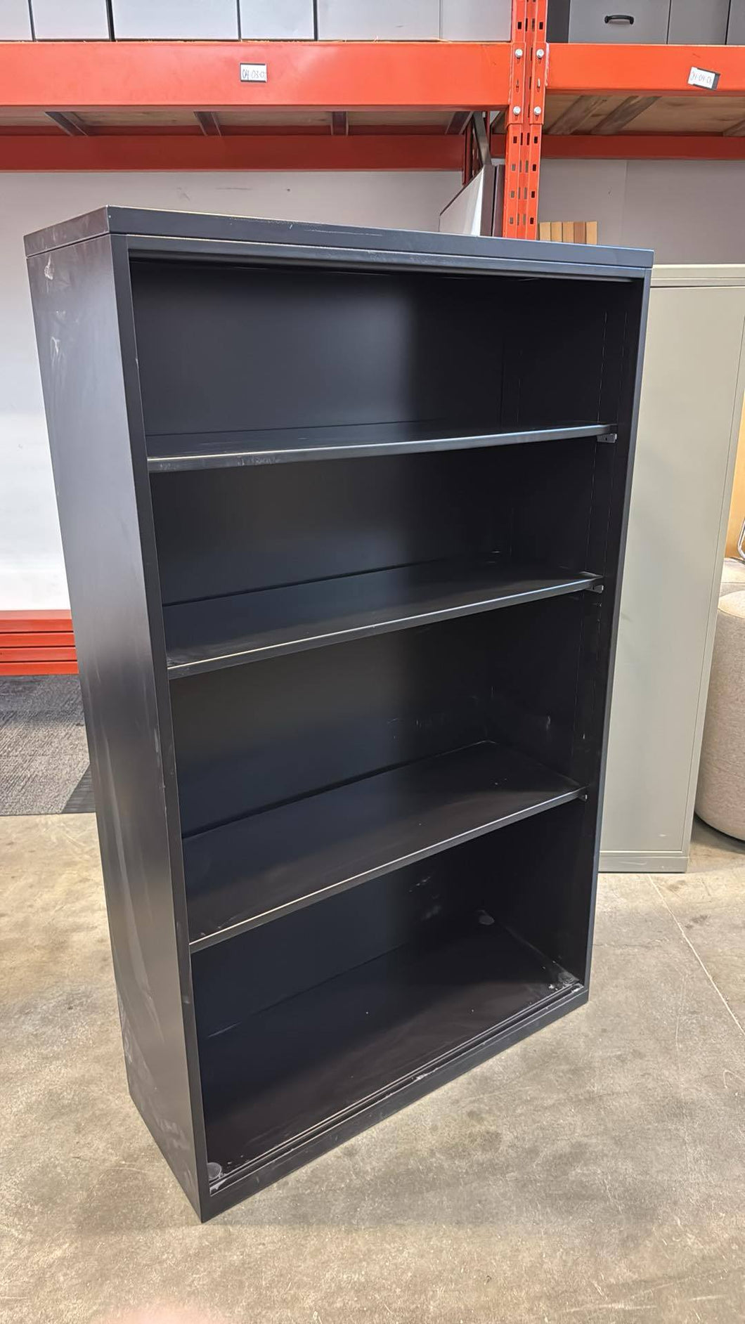 Used Herman Miller Black Metal Bookshelf