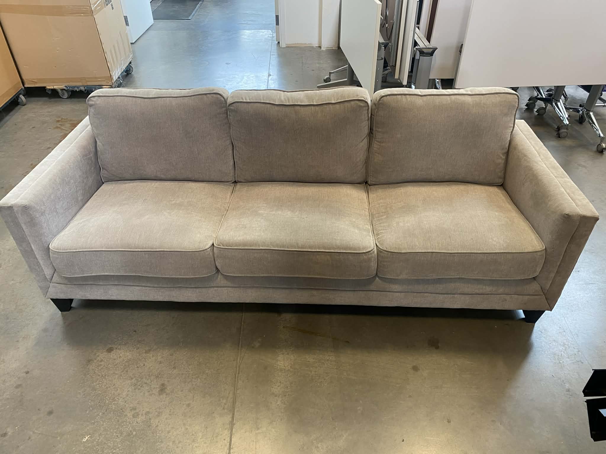 Modern 3 Seater Upholstered Sofa