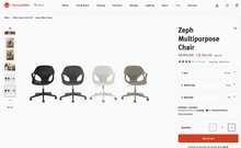 Load image into Gallery viewer, Used Herman Miller Zeph Task Chair
