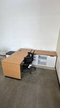 Load image into Gallery viewer, Used Haworth Executive L-Shaped Sit-Stand Desk Suites
