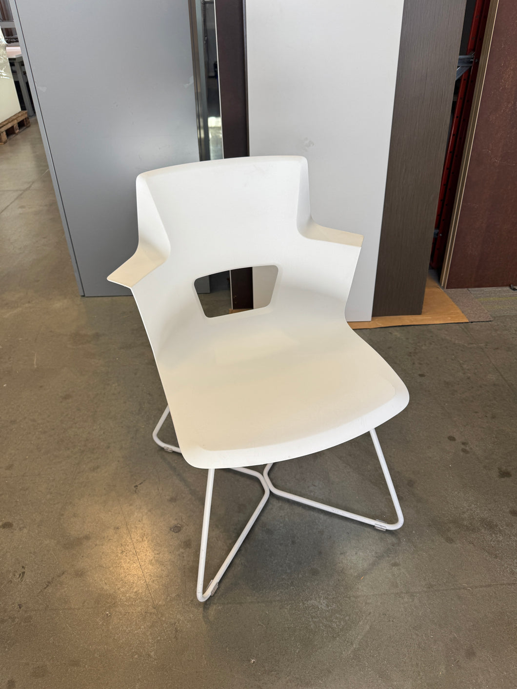 Used Steelcase X-Base Modern Guest  / Side Chair