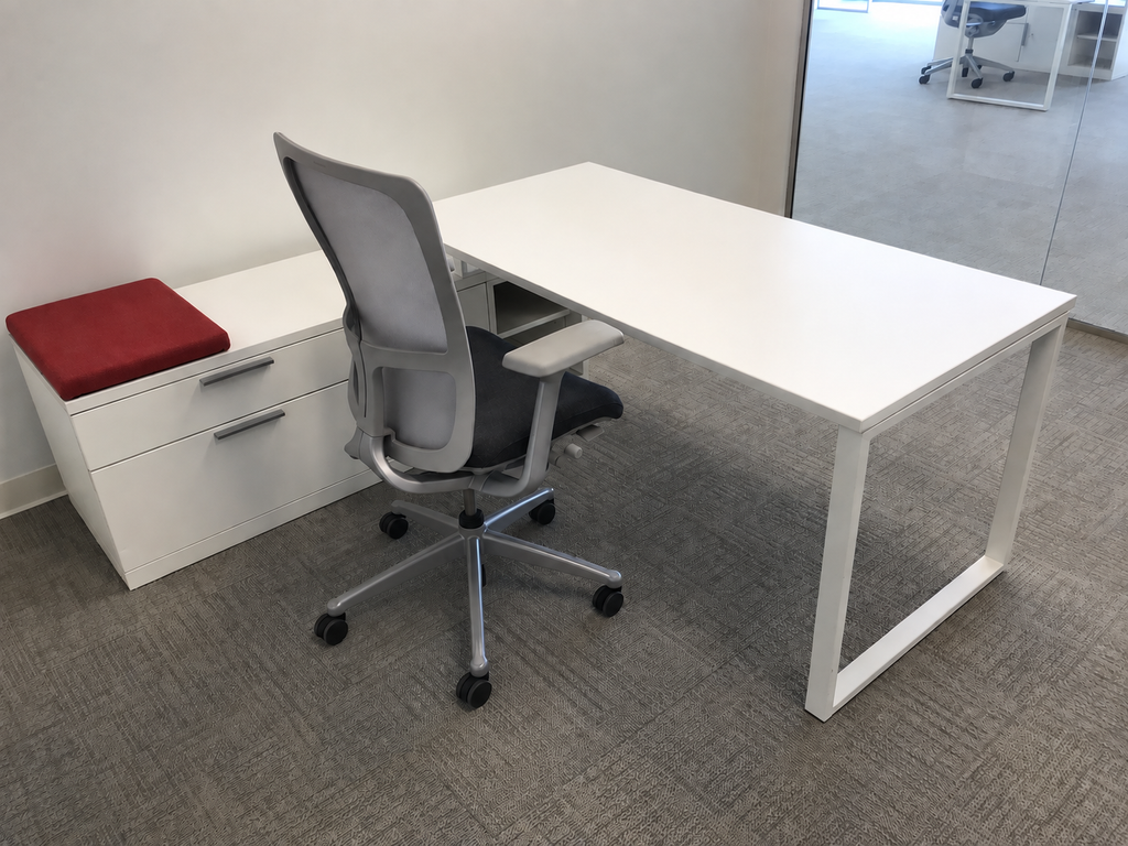 Herman Miller Executive Credenza Desk