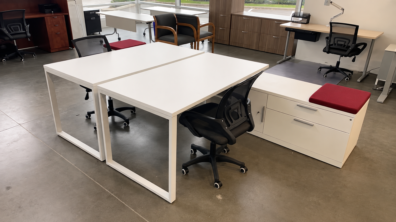 Herman Miller Executive Credenza Desk