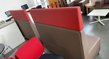 Load image into Gallery viewer, Used National “Fringe” High Back Lounge Couches
