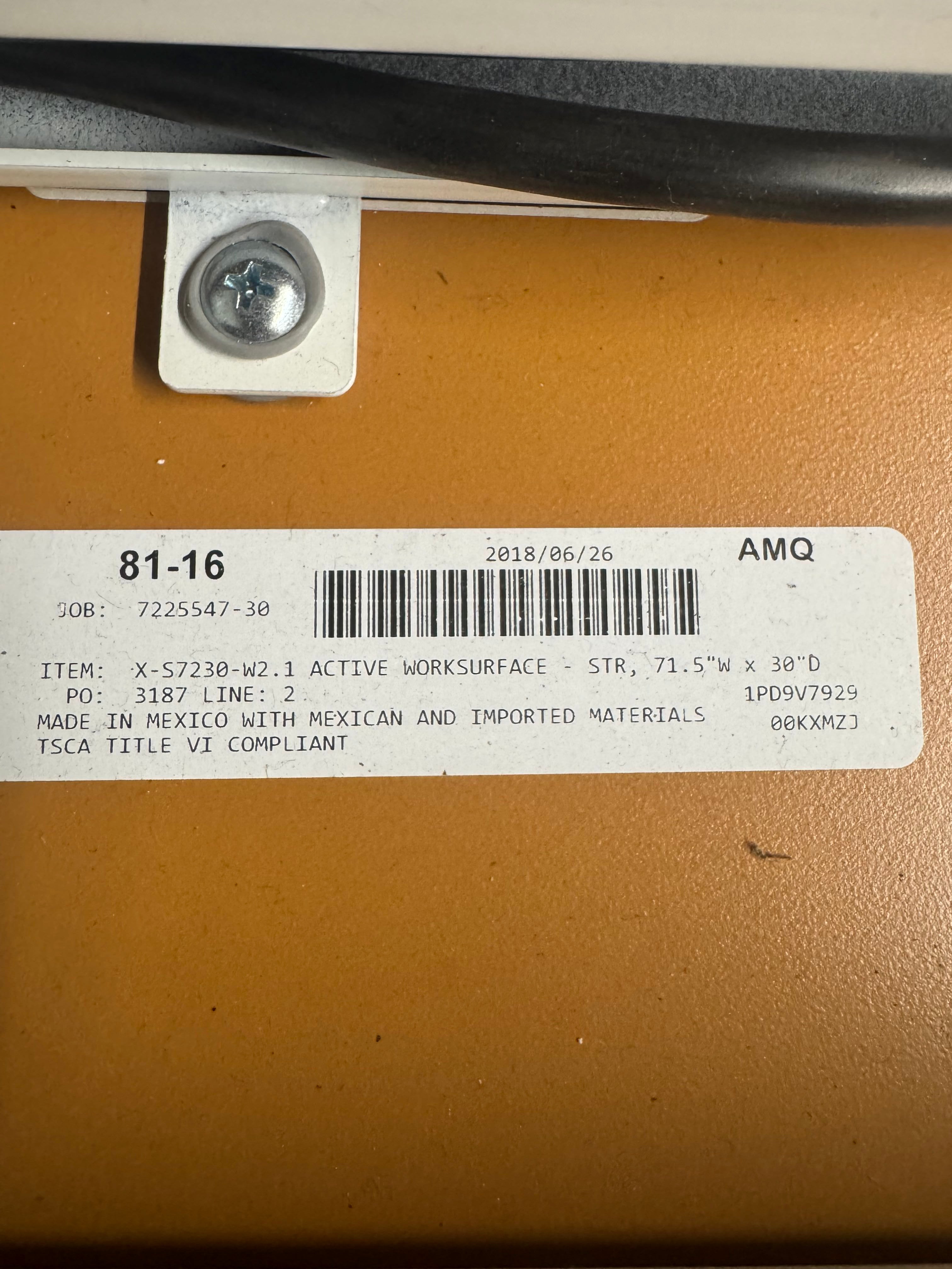 AMQ by Steelcase Sit-to-Stand Desk
