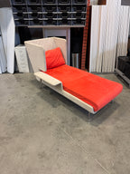 KnollStudio High-Back Privacy Chaise / Daybed Lounge Chair
