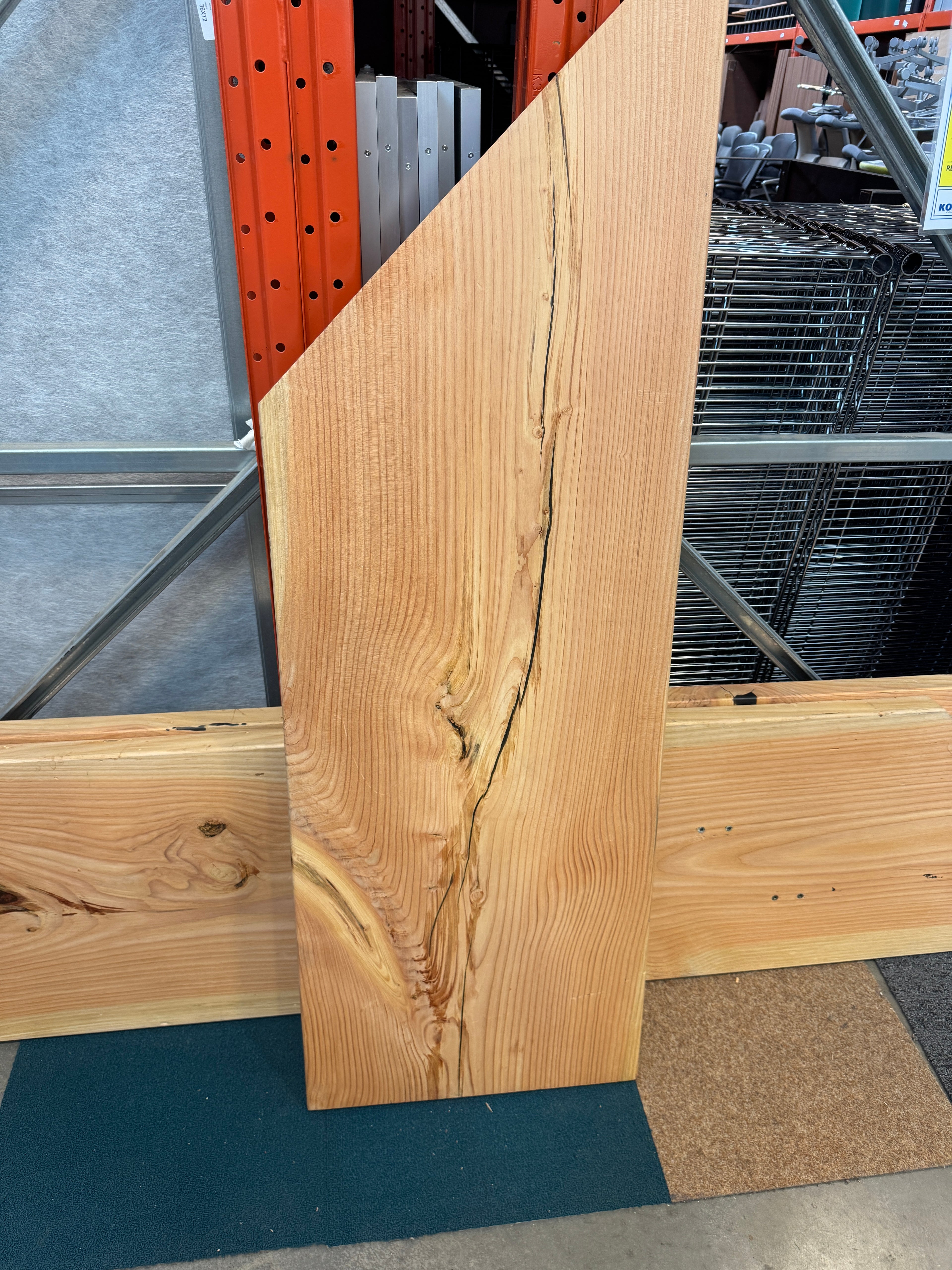 Reclaimed Old-Growth Fir Live Edge Slabs / Custom Countertop Pieces