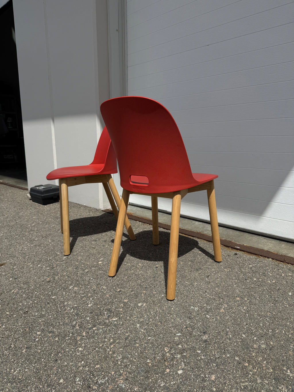 Emeco Alfi Modern Dining / Cafe Chairs – Designer Seating