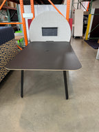Watson Haven Collaborative Meeting Table w/ Privacy Screen & Power