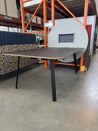 Watson Haven Collaborative Meeting Table w/ Privacy Screen & Power