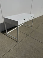 White Ikea Alex Desk w/ Storage