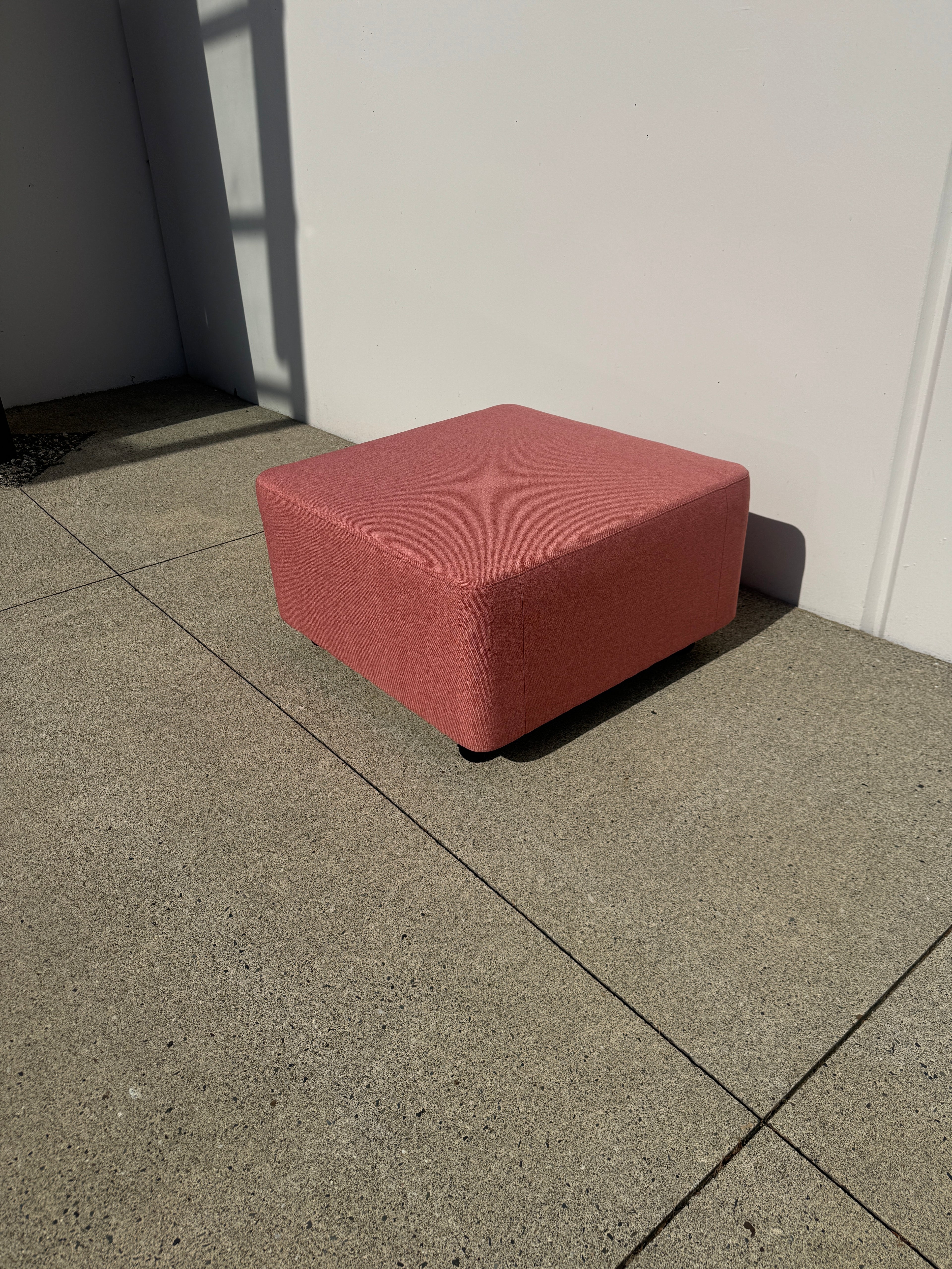 Authentic Herman Miller / Geiger Plex Rolling Ottomans