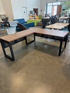 Modern Executive L-Shaped Desk Workstation