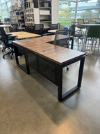 Modern Executive L-Shaped Desk Workstation