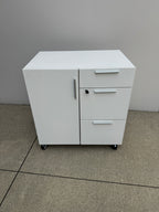 Artoplex Mobile Storage Cabinet with File Drawer & Locking Casters