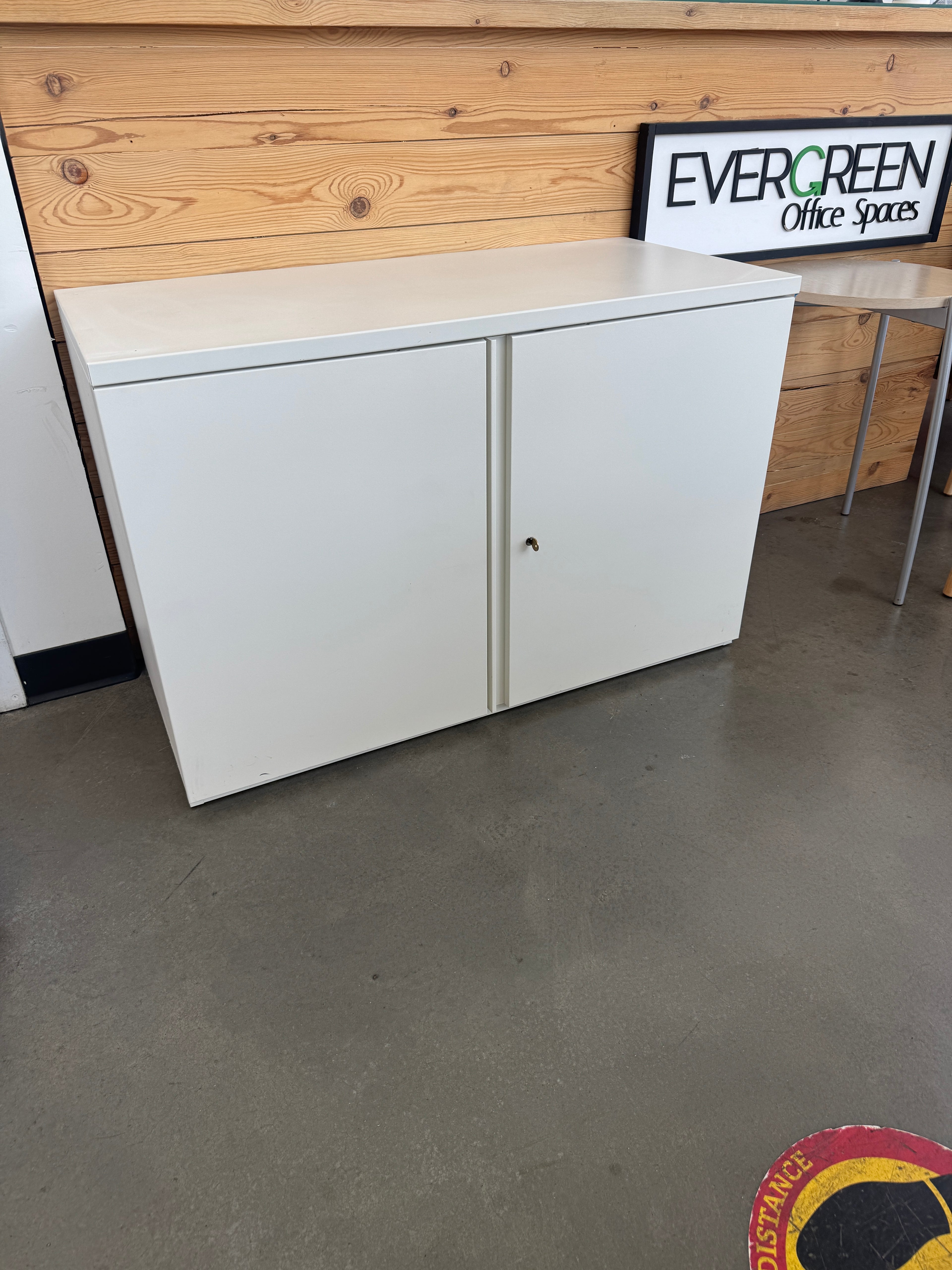 Herman Miller Storage Cabinet – Locking Credenza with Adjustable Shelf