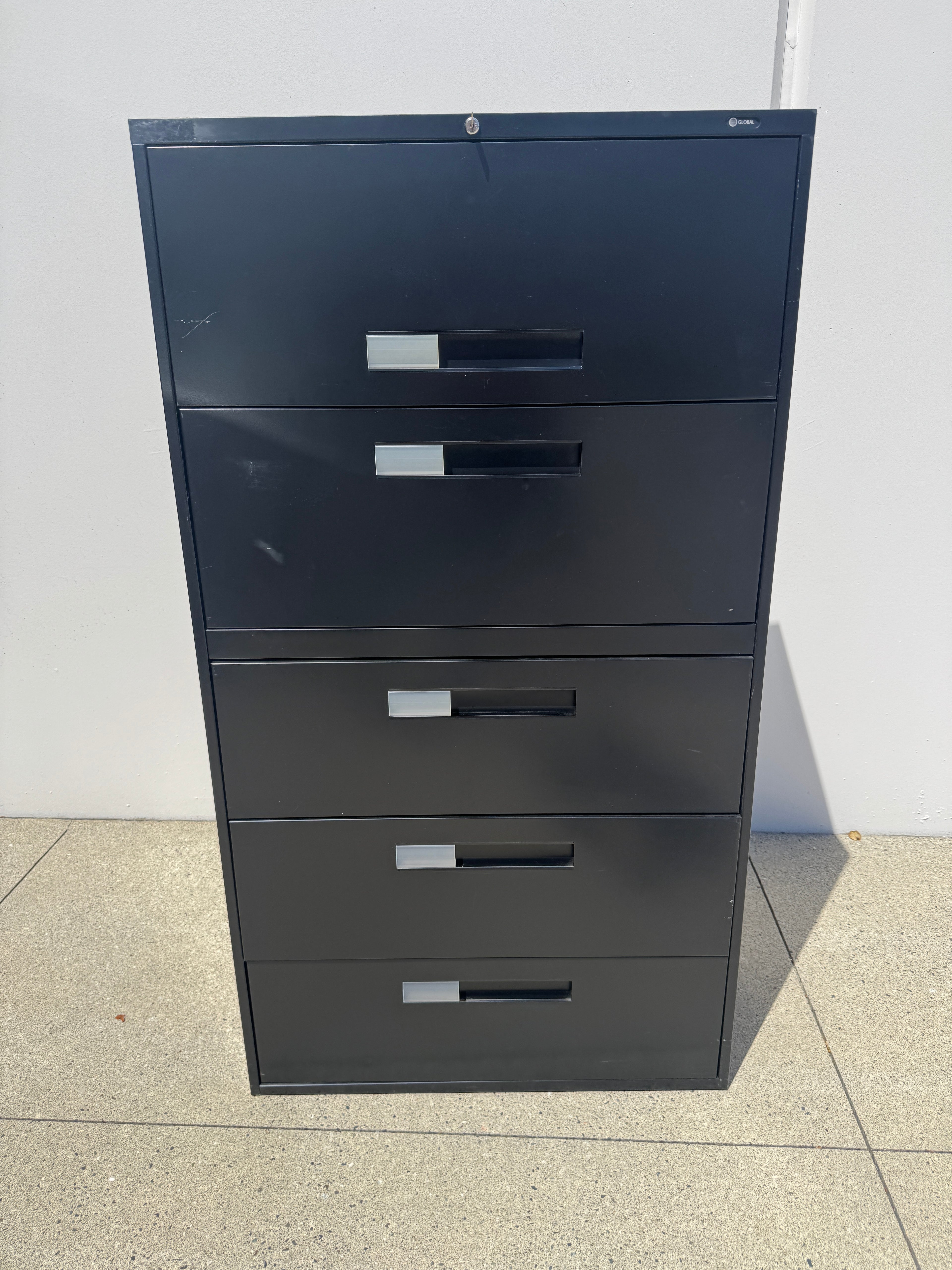 Global 5-Drawer Lateral Filing Cabinet