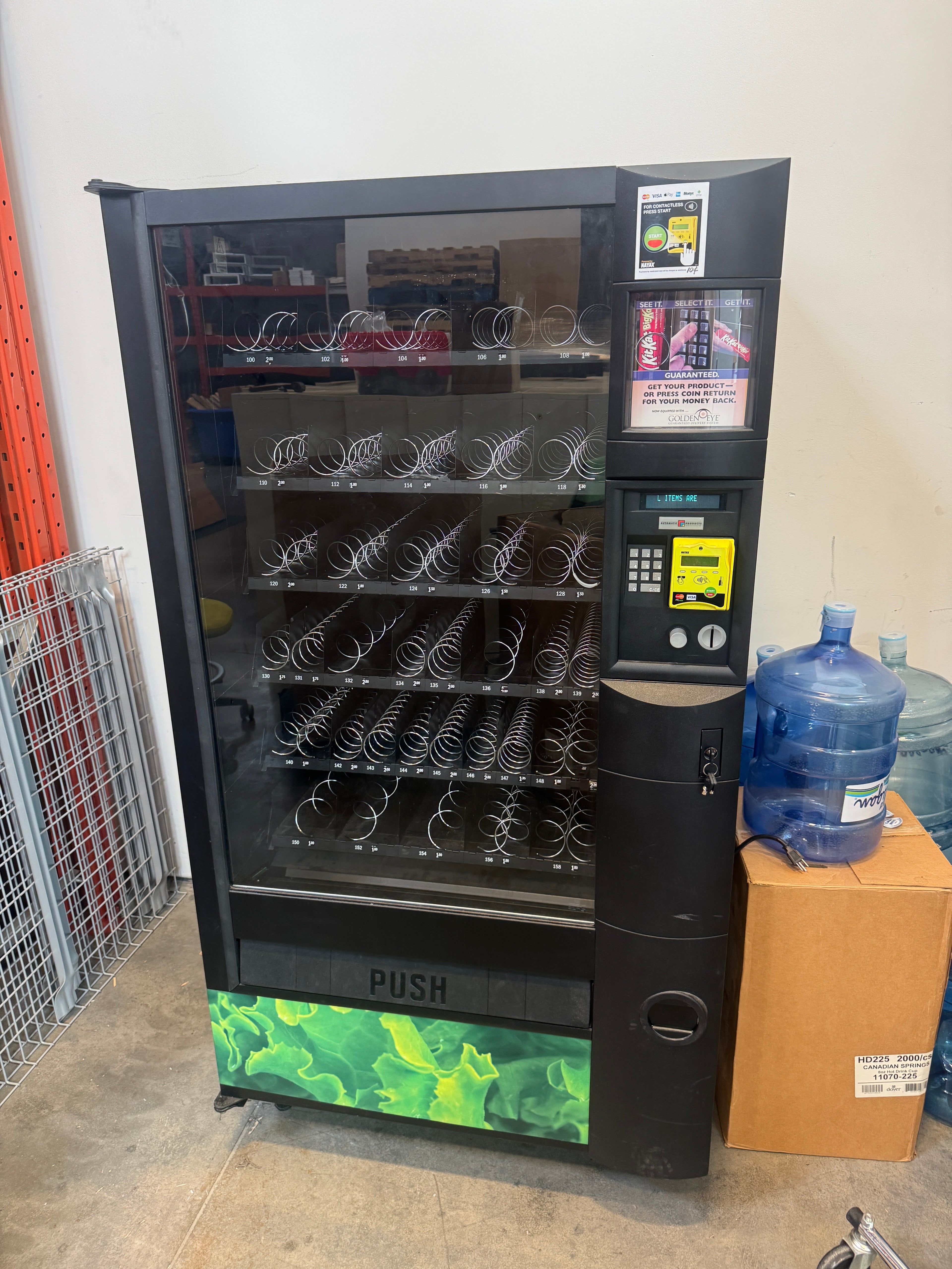 Automatic Products Premier Snack Series 933D Vending Machine