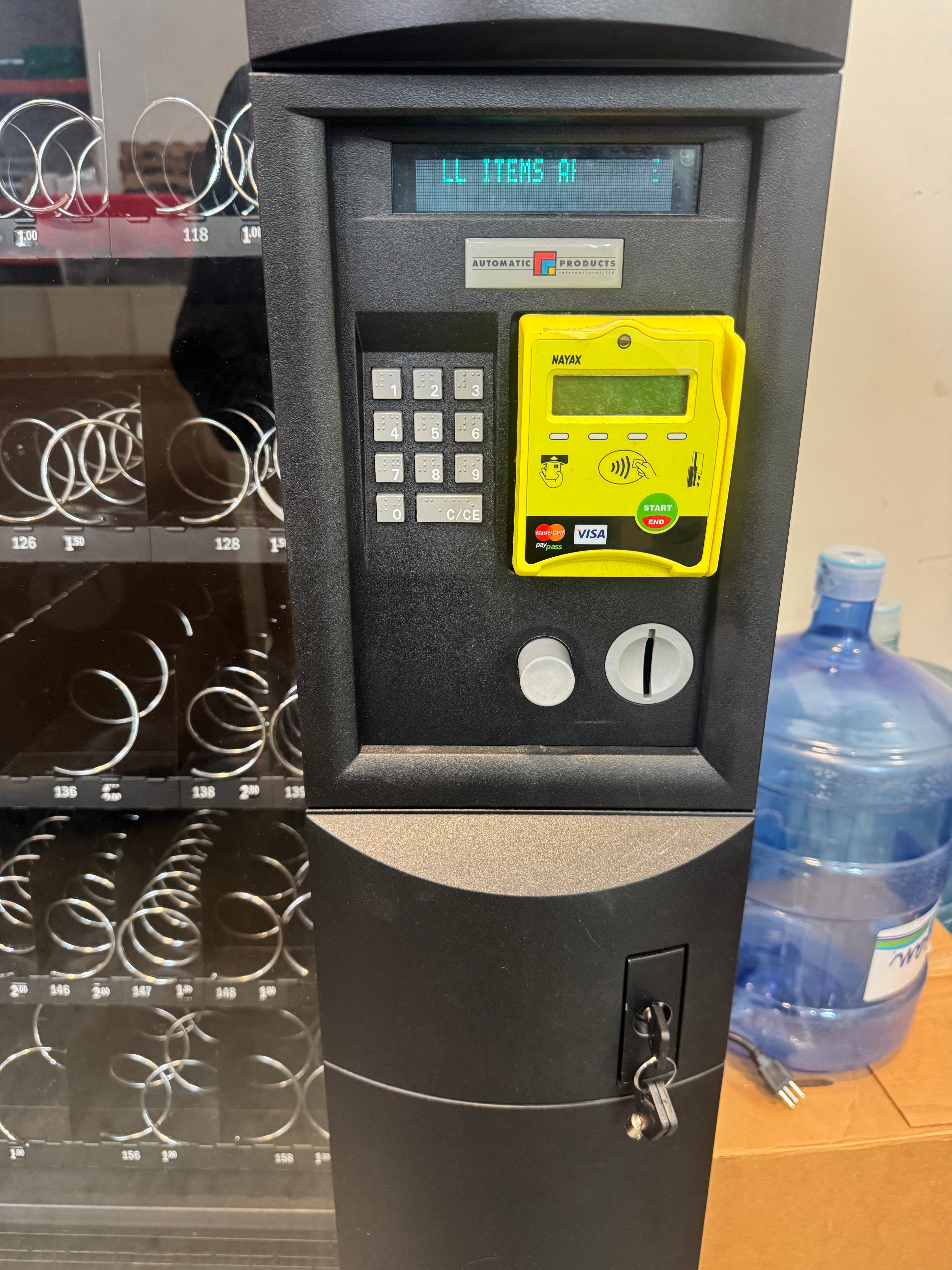 Automatic Products Premier Snack Series 933D Vending Machine