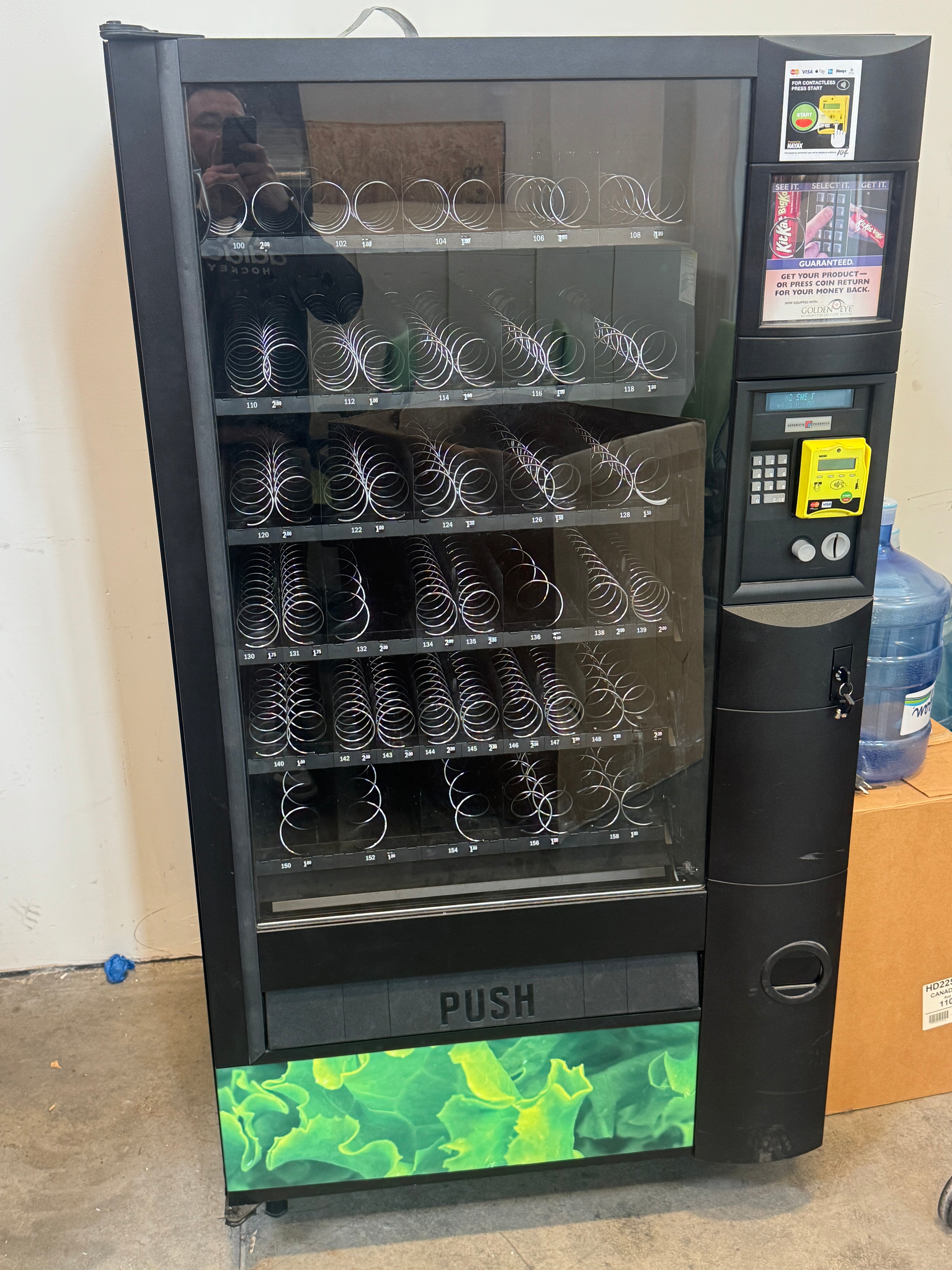 Automatic Products Premier Snack Series 933D Vending Machine