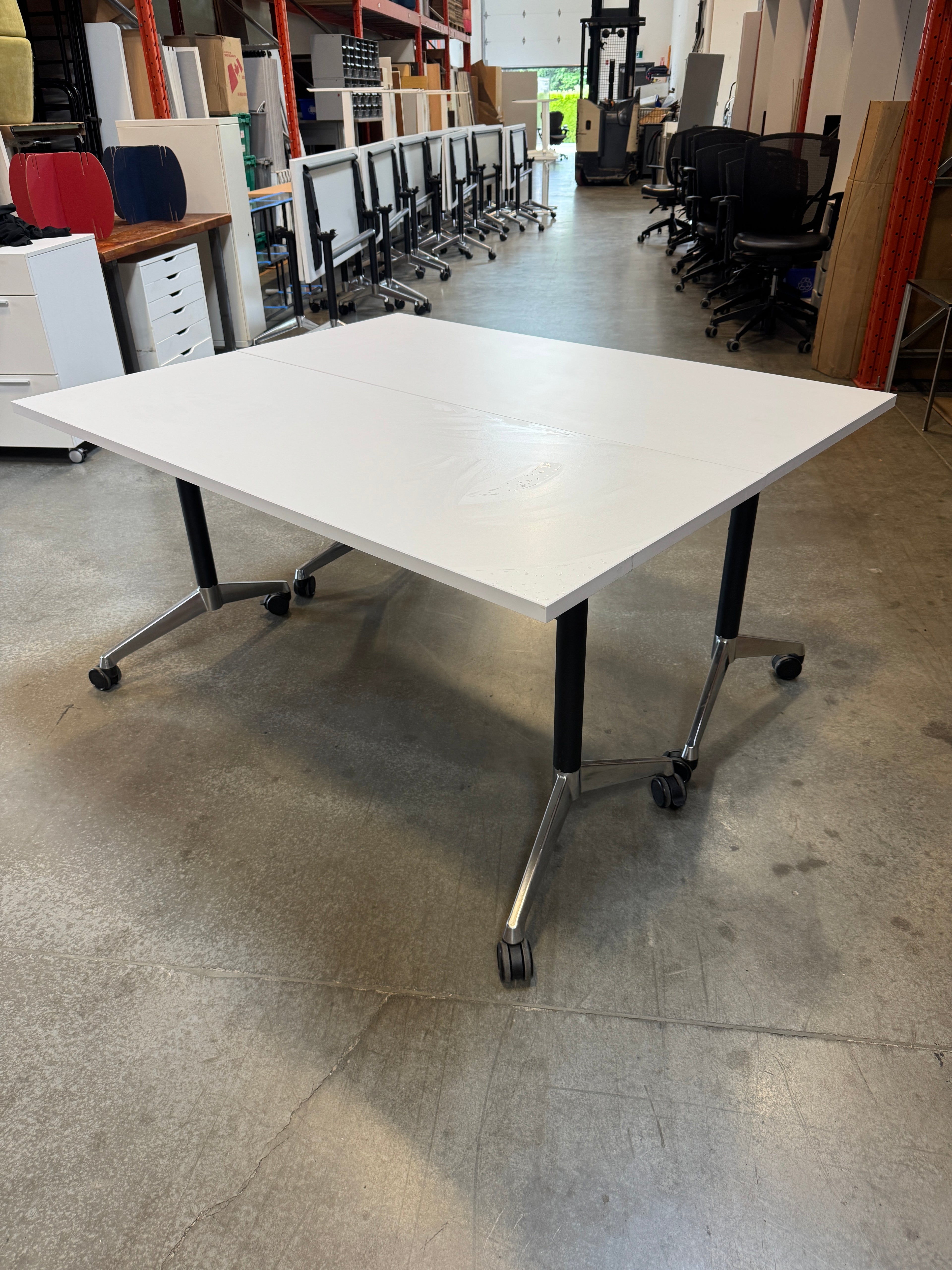 Mobile Flip-Top Training Tables – 60" x 24"