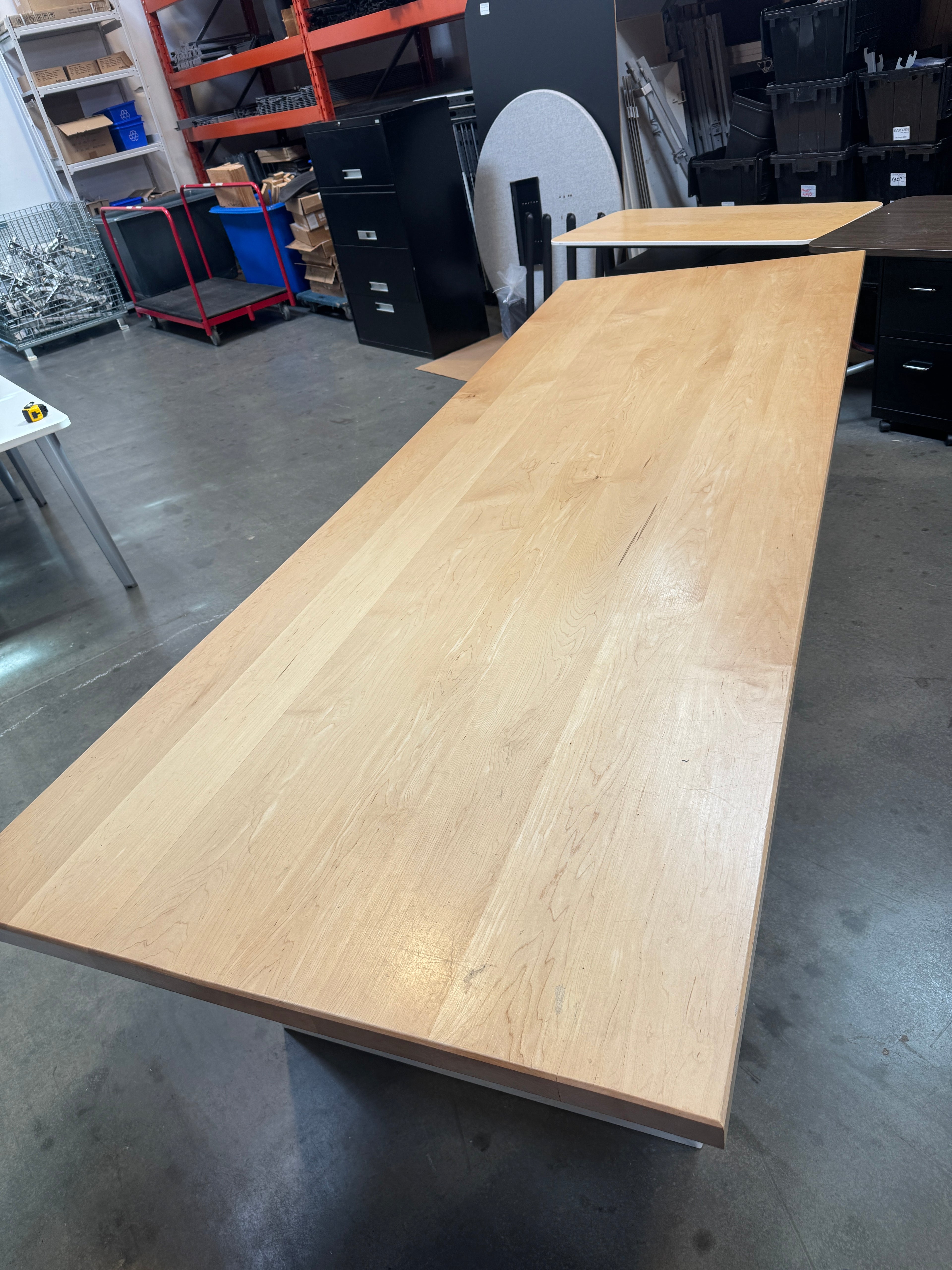Custom 10' Boardroom / Harvest Table – Solid Heavy-Duty Construction