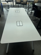 Steelcase Flex Powered Conference Table | USB-C, USB & Power