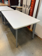 White Steelcase 60x30 Desk