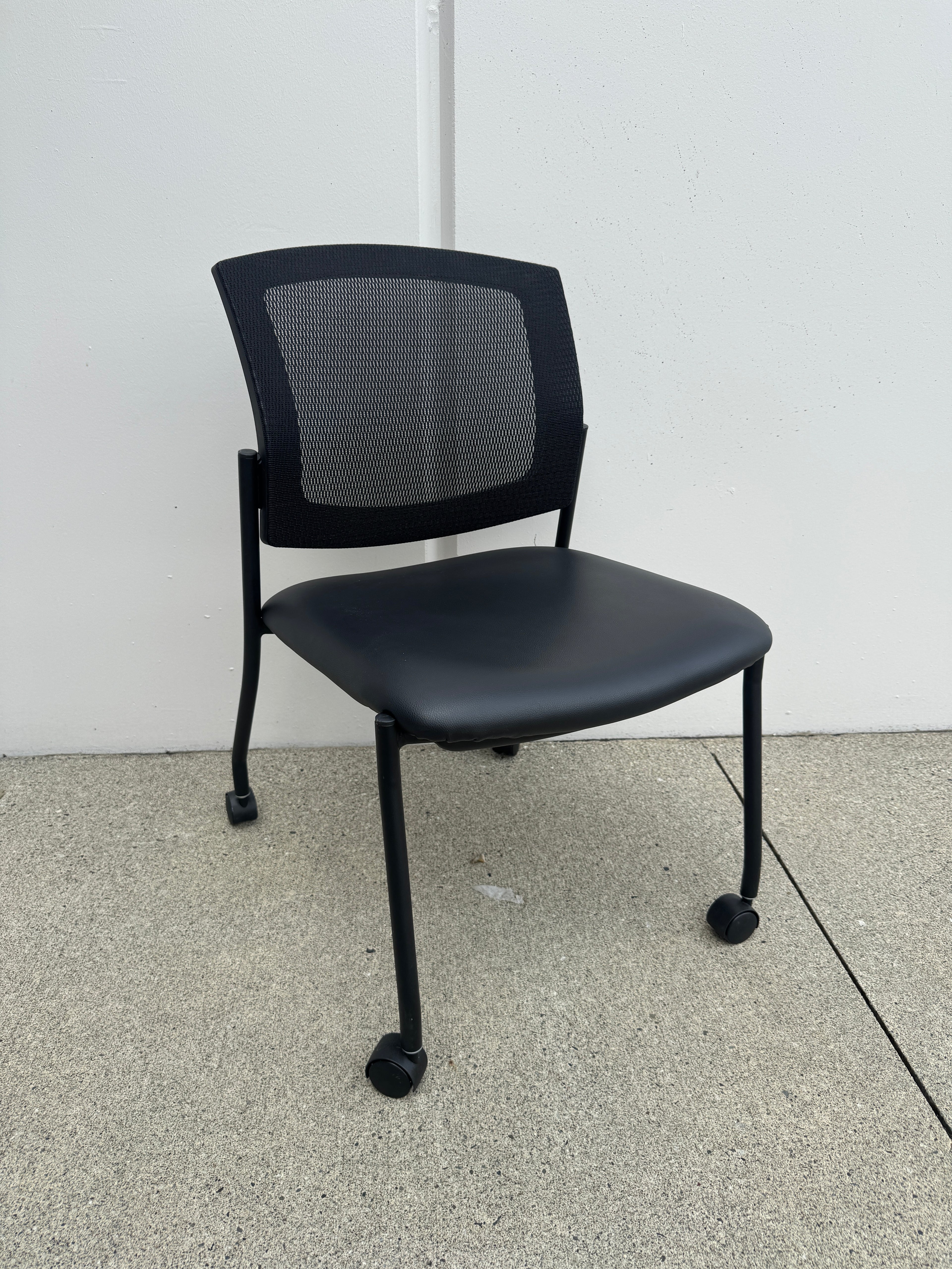 Global Mesh-Back Guest / Meeting Chairs on Casters