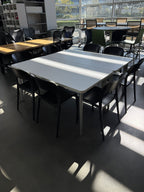 RC Noa Plastic Stacking Chairs – Black