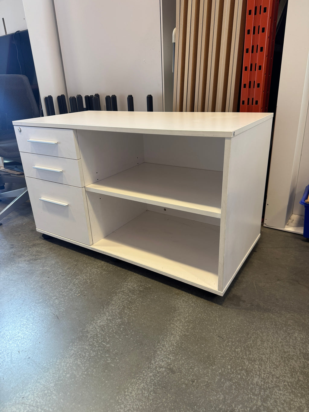 Teknion Mobile Credenza Storage Unit
