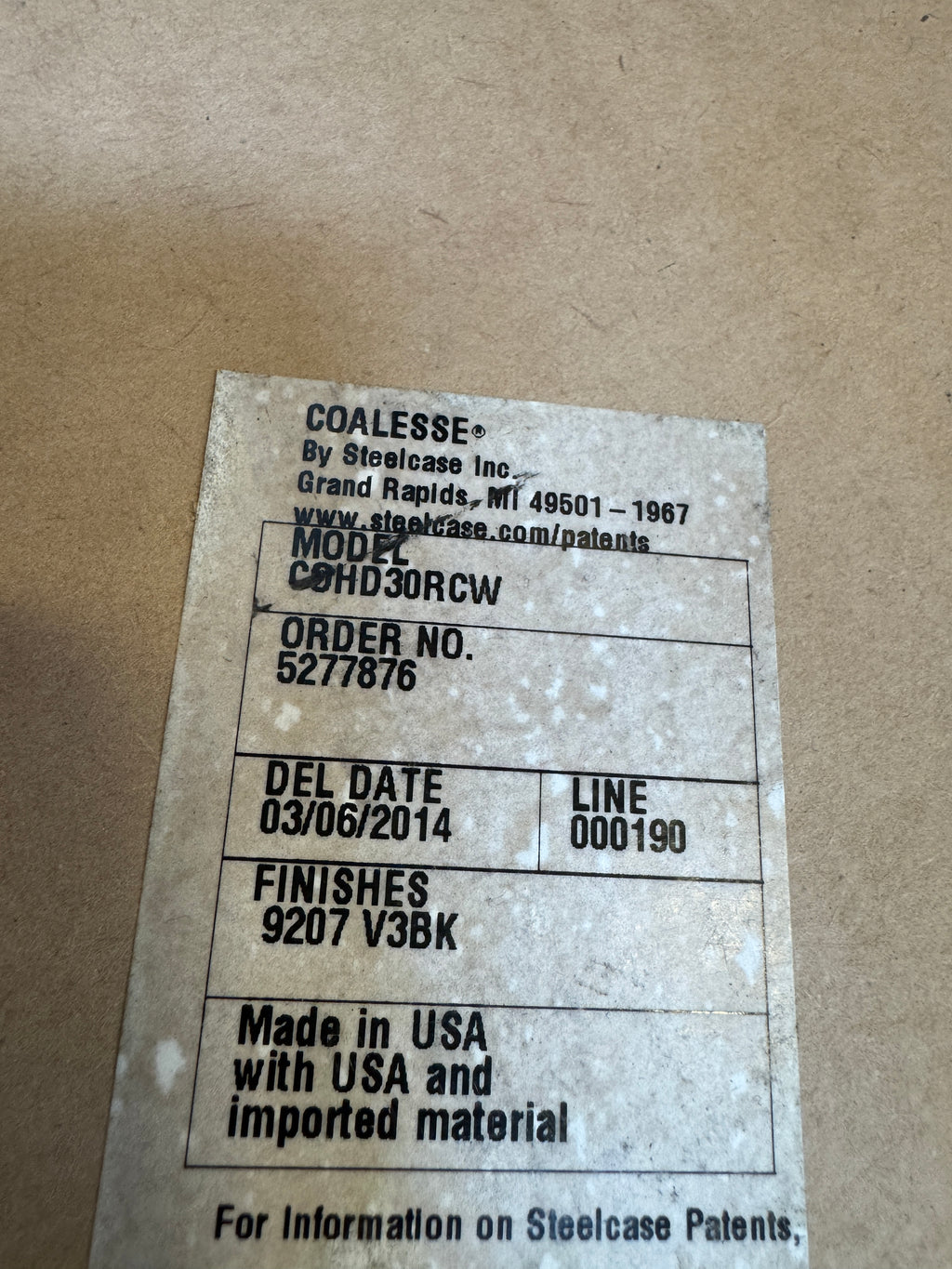 Steelcase Coalesse Occasional / Lounge Side Table