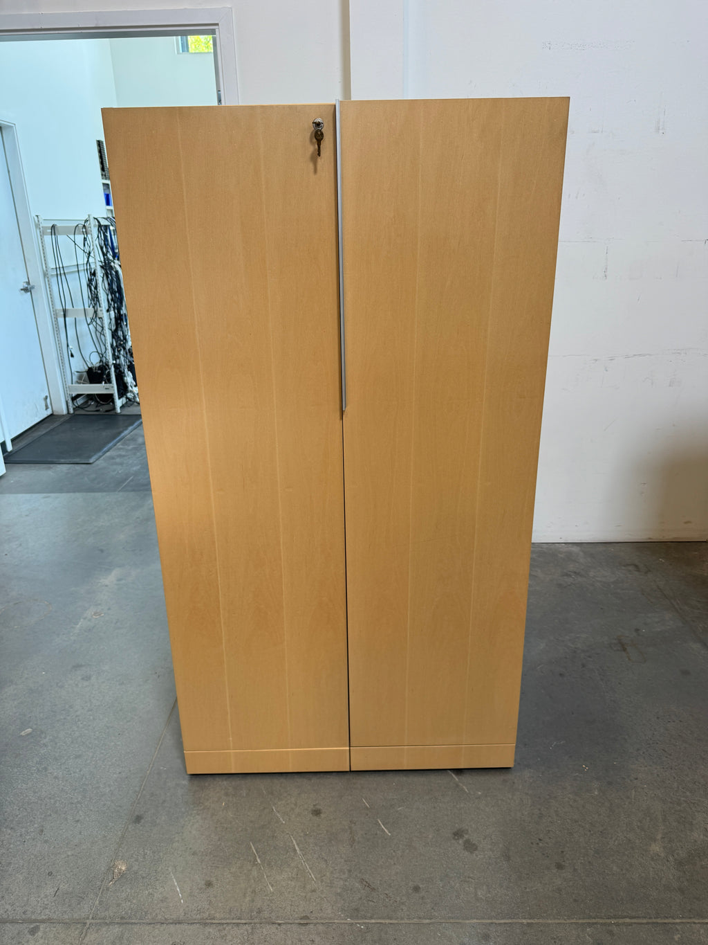 Steelcase Locking Wardrobe Cabinet