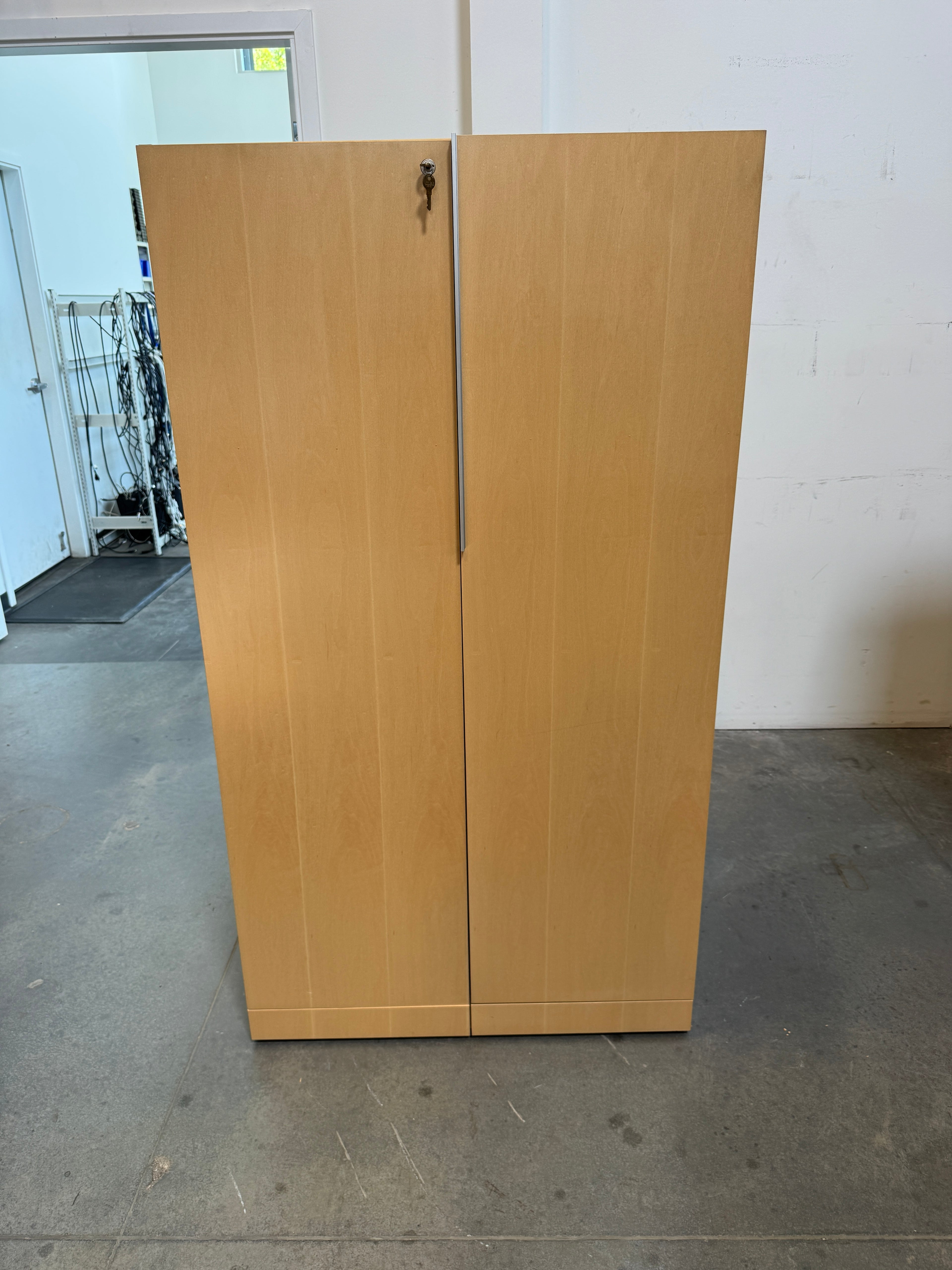 Steelcase Locking Wardrobe Cabinet