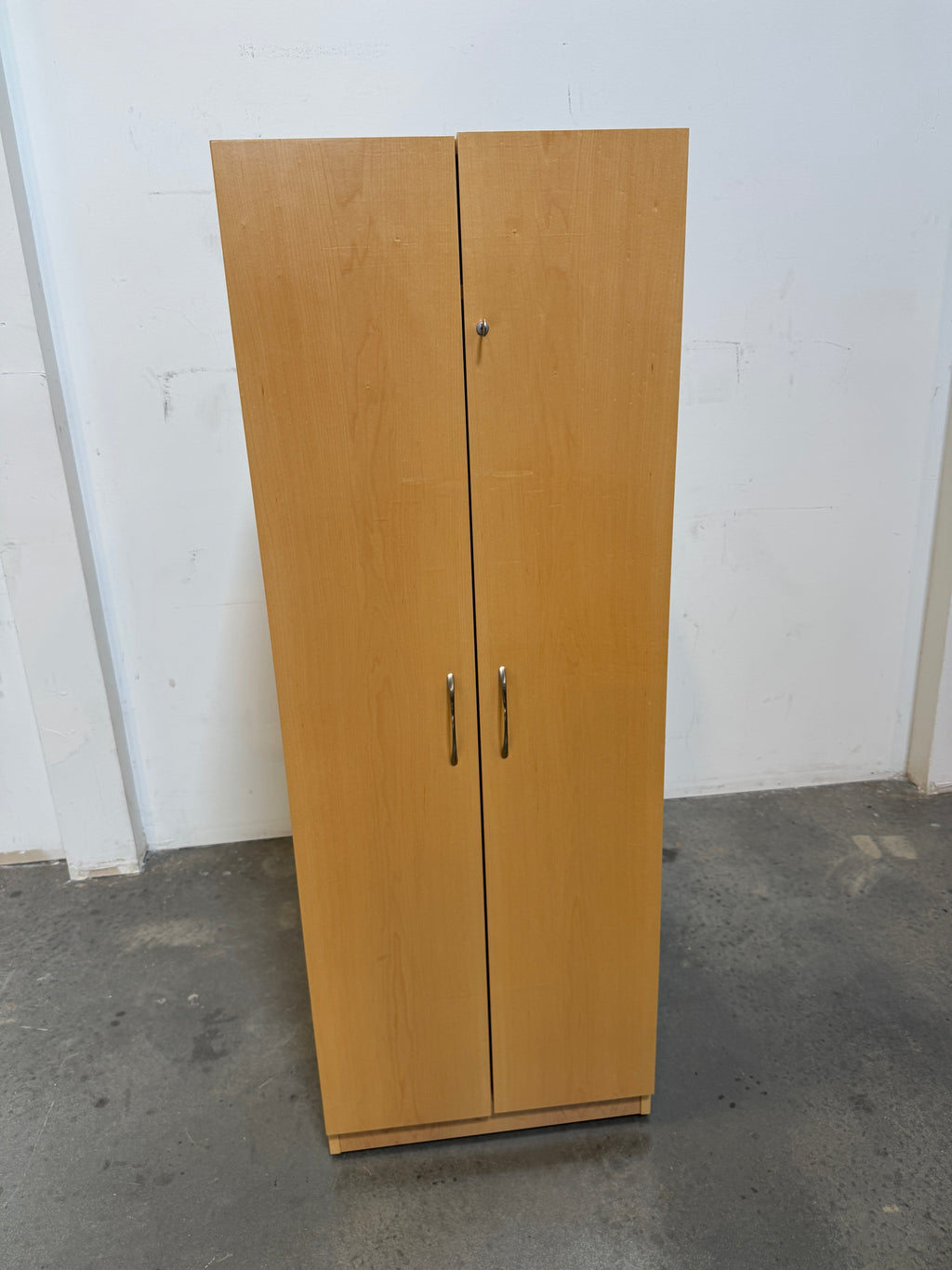 David Lane Locking Wardrobe Cabinet